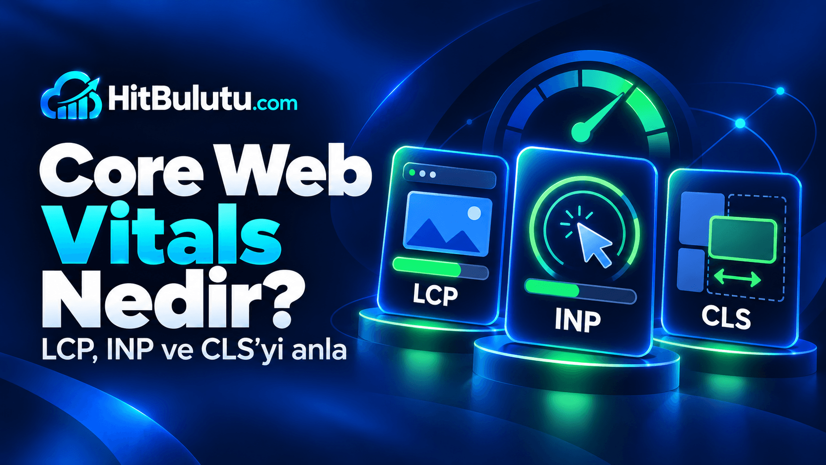 Core Web Vitals Nedir? LCP, INP, CLS Rehberi | HitBulutu