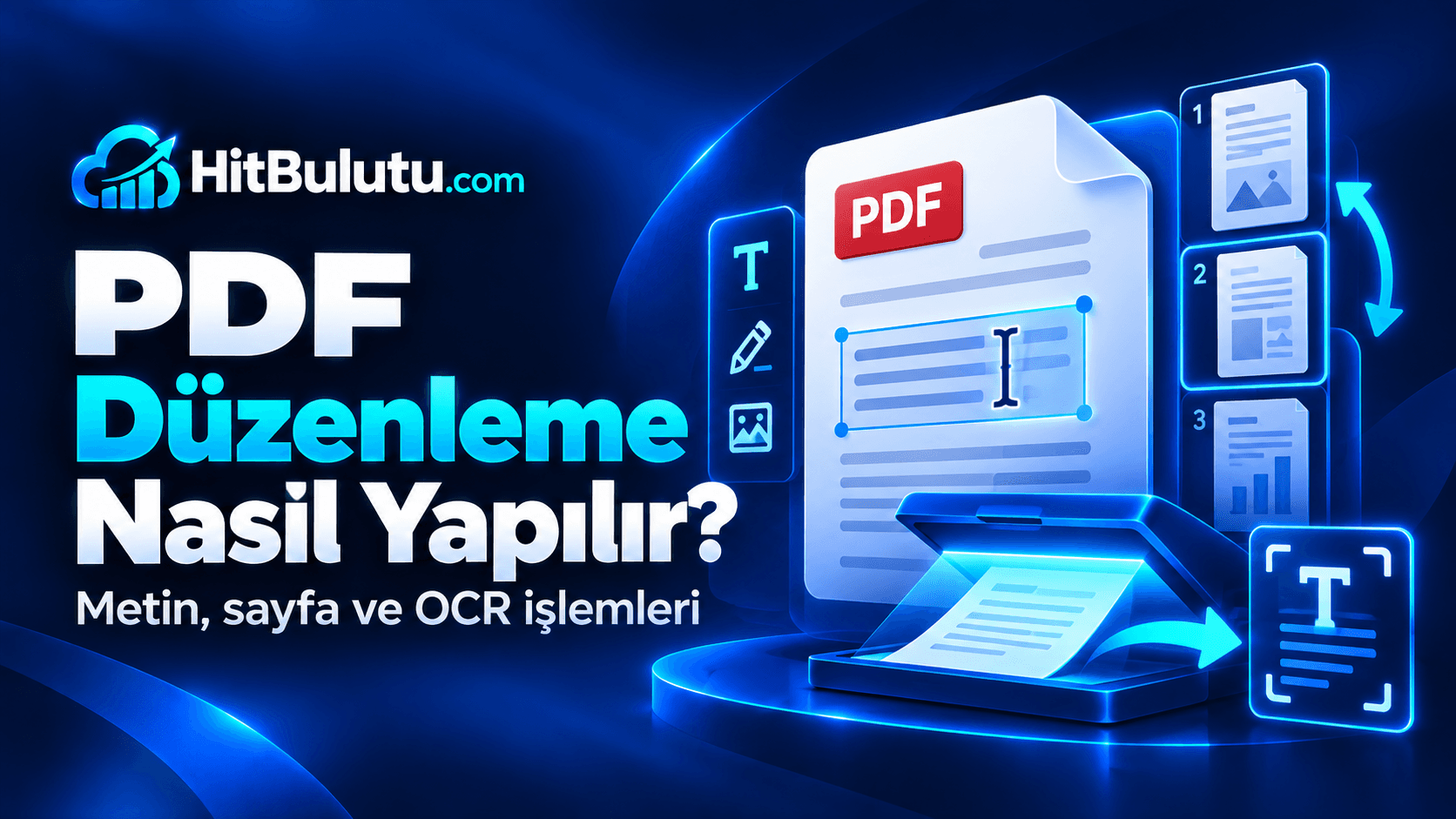 PDF Düzenleme Nasıl Yapılır? Metin, Sayfa ve OCR Rehberi